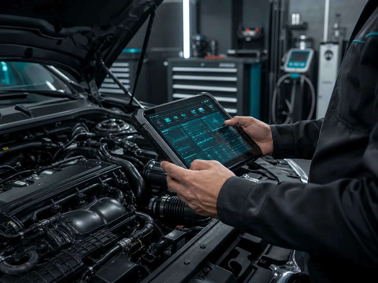 Diagnosi elettronica in officina
